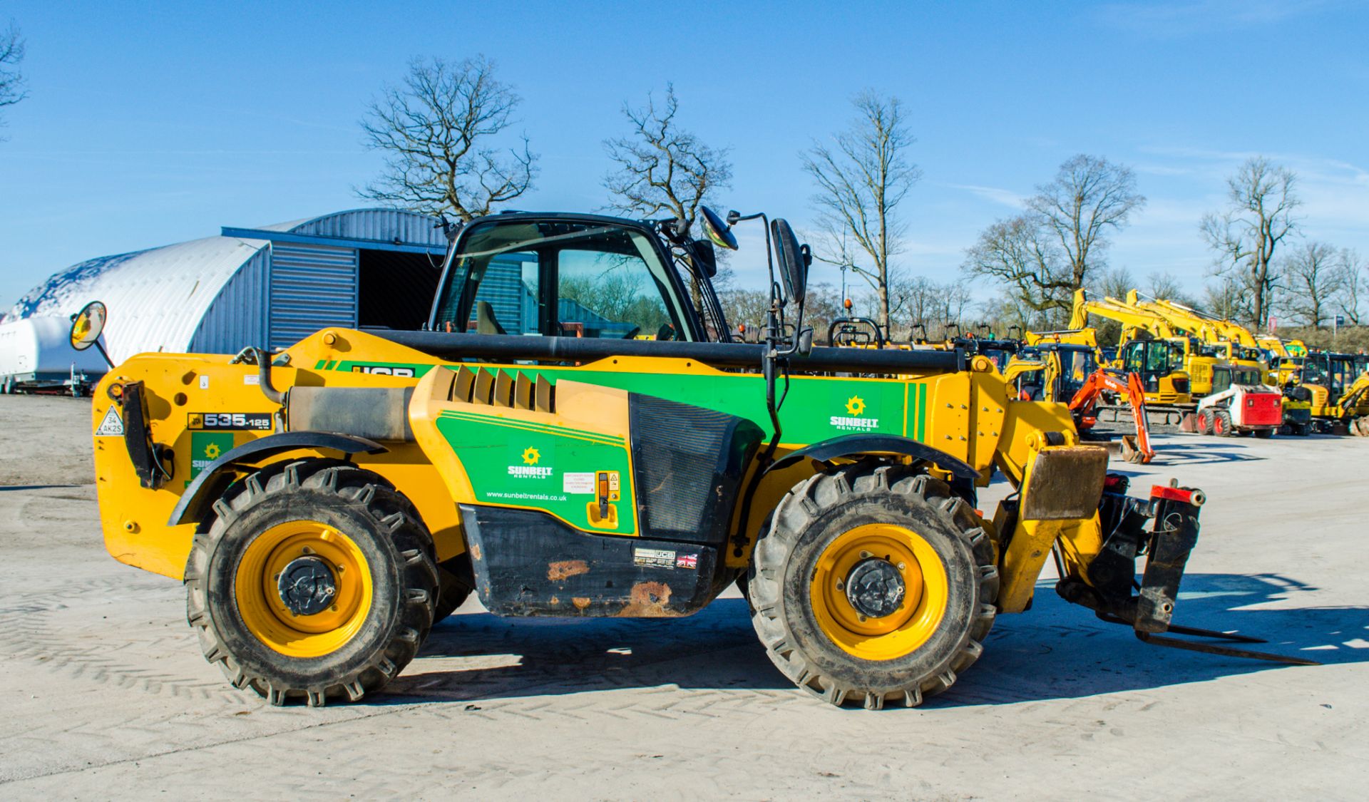 JCB 535-125 Hi-Viz 12.5 metre telescopic handler Year: 2014 S/N: 2340400 Recorded Hours: 5383 c/w - Bild 8 aus 27