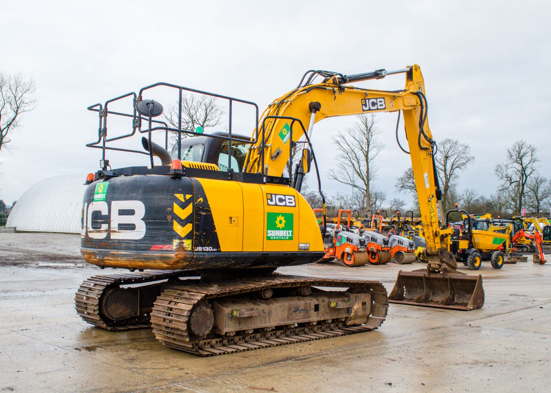 JCB JS130 LC+ 13 tonne steel tracked excavator Year: 2015  S/N: J02441537 Recorded Hours: 4338 - Image 3 of 23