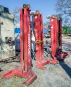 4 - Somers Series IV 7.5 tonne vehicle lifts ** Parts dismantled **