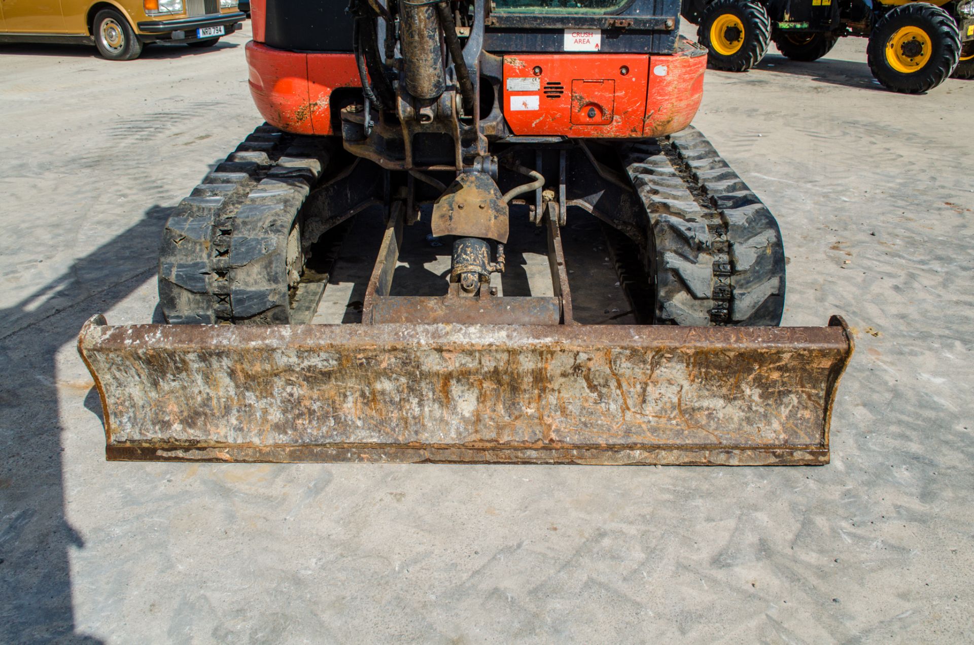Kubota U55-4 5.5 tonne rubber tracked midi excavator  Year: 2014 S/N: 52723 Recorded Hours: 3746 - Image 14 of 22