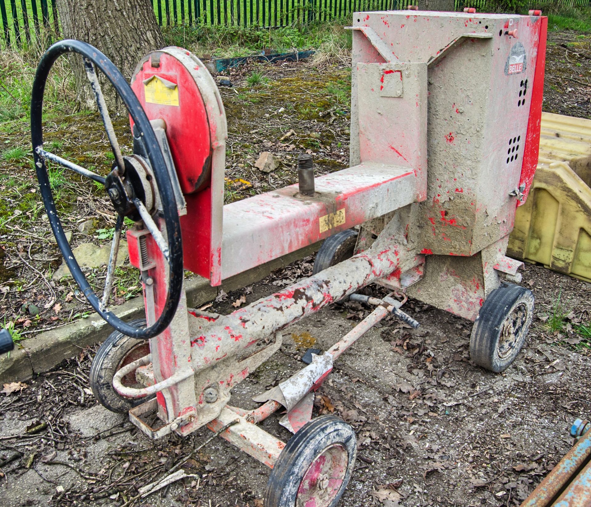 Belle diesel driven site mixer ** No drum **