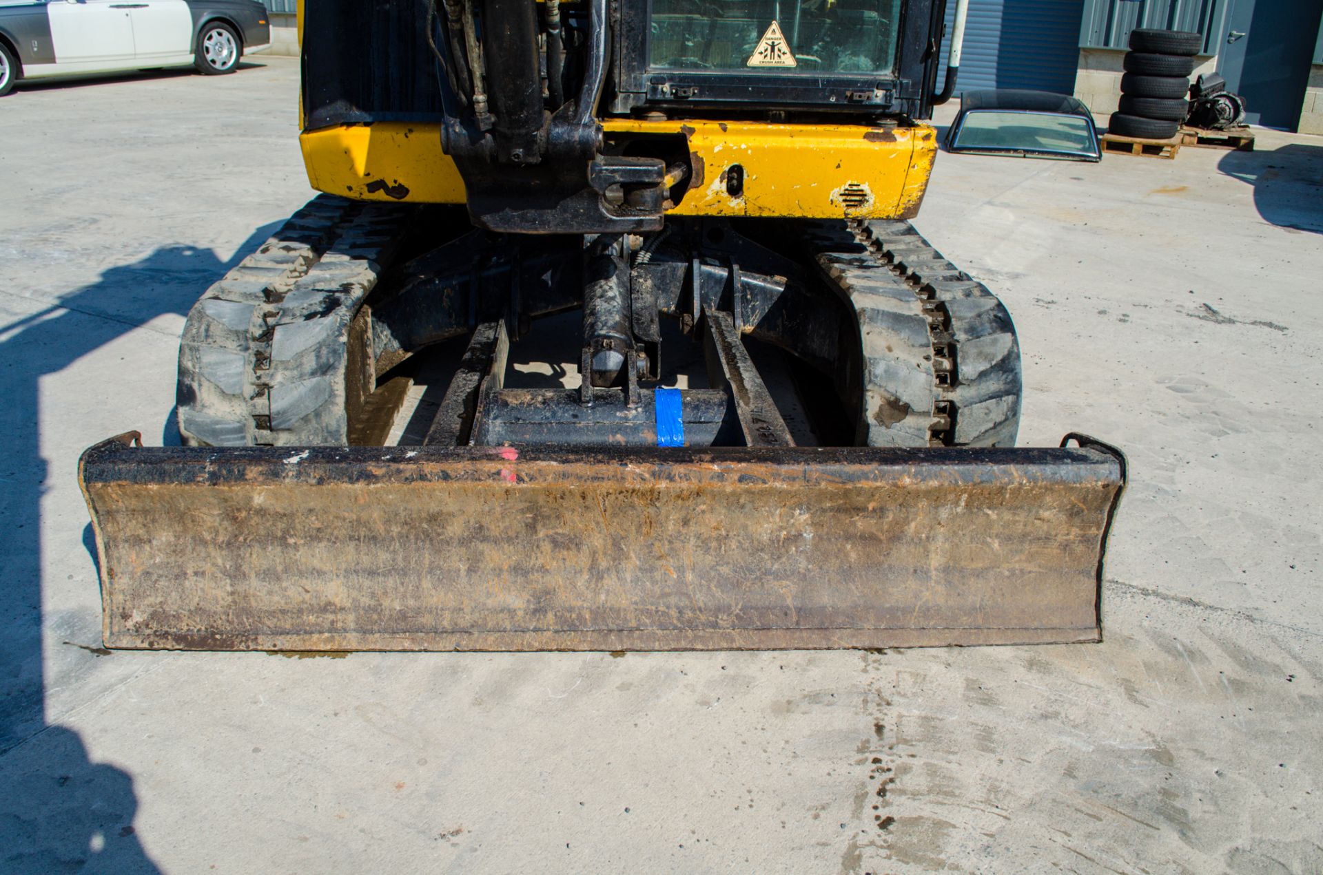 JCB 85Z-1 8.5 tonne rubber tracked midi excavator Year: 2014 S/N: 2248795 Recorded Hours: 5006 - Image 14 of 23