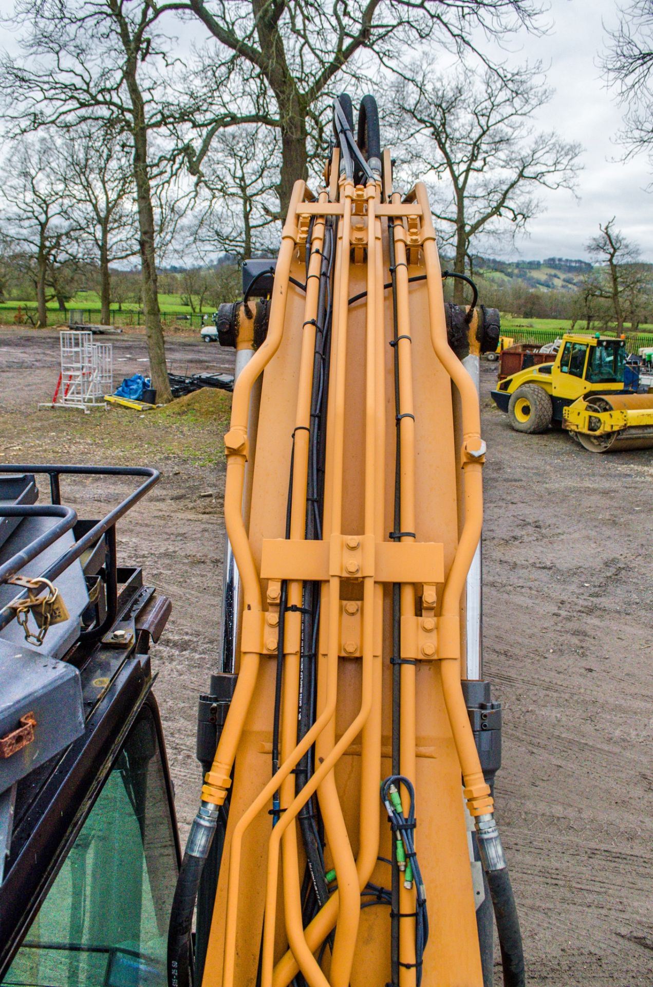 Case CX210C 21 tonne steel tracked excavator Year: 2014 S/N: 6H1339 Recorded Hours: 9197 piped, - Image 12 of 27