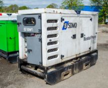 SDMO R66 60 kva diesel driven generator Recorded hours: 16208 A609499