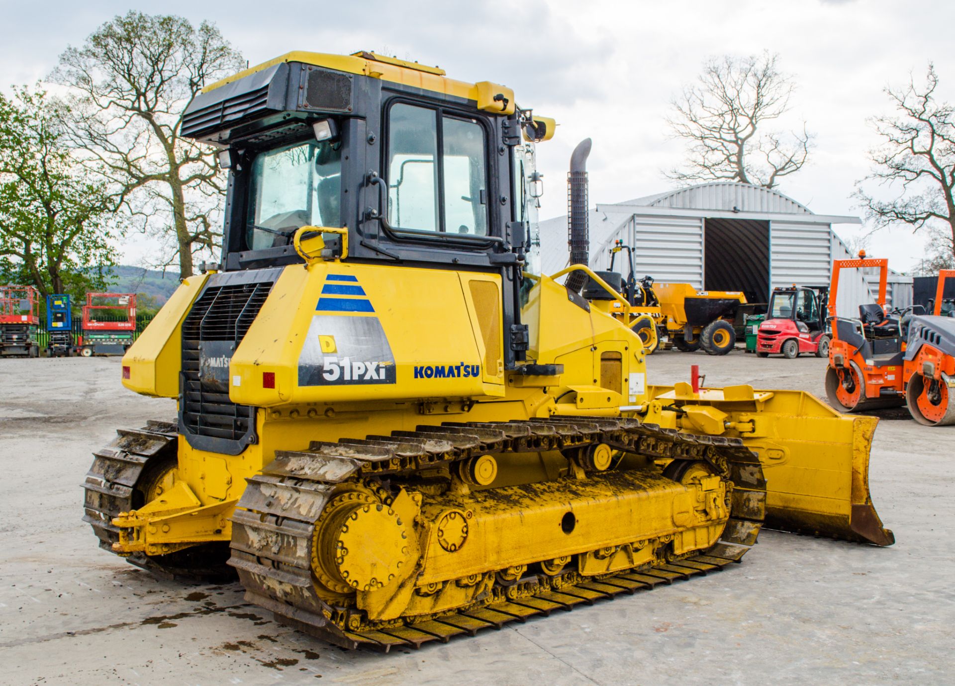 Komatsu D51PX1-22 22 tonne steel tracked dozer Year: 2014 S/N: B13802 Recorded Hours: 9221 - Image 3 of 21