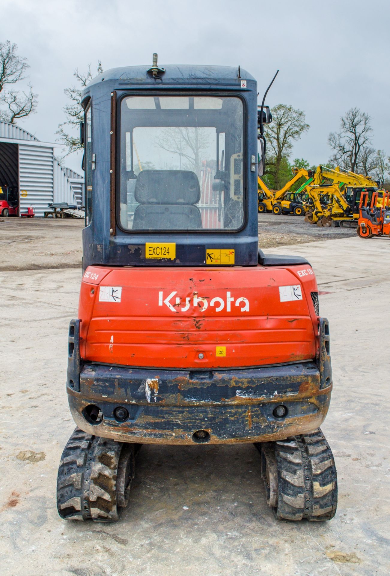 Kubota KX61-3 2.6 tonne rubber tracked mini excavator Year: 2014 S/N: 80673 Recorded Hours: 3467 - Image 6 of 23