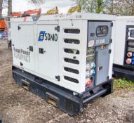 SDMO R66 60 kva diesel driven generator Recorded hours: 16208 ** Parts dismantled ** A604103