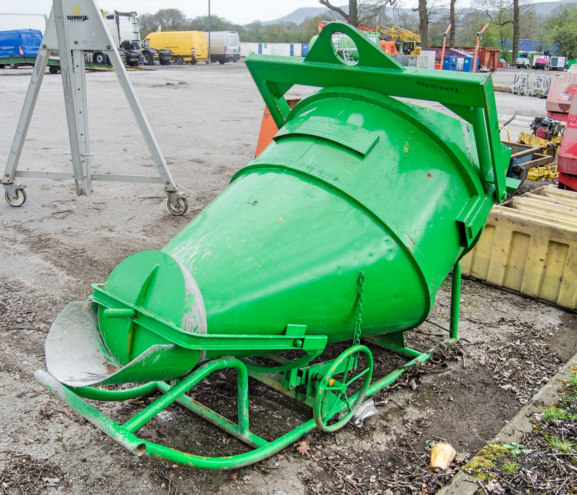 Eichinger 100 litre concrete skip INTH00894