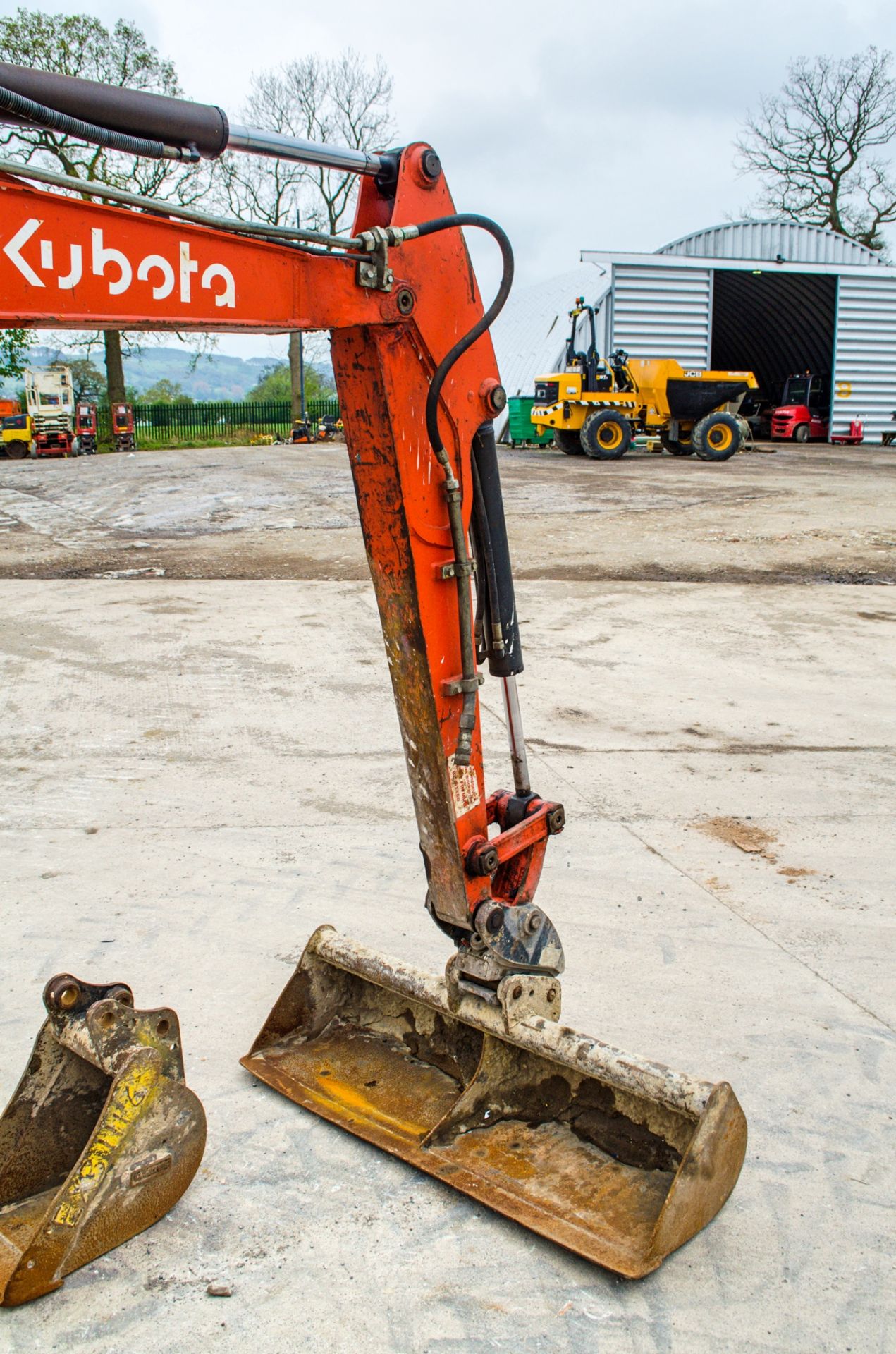 Kubota KX61-3 2.6 tonne rubber tracked mini excavator Year: 2014 S/N: 80673 Recorded Hours: 3467 - Image 12 of 23