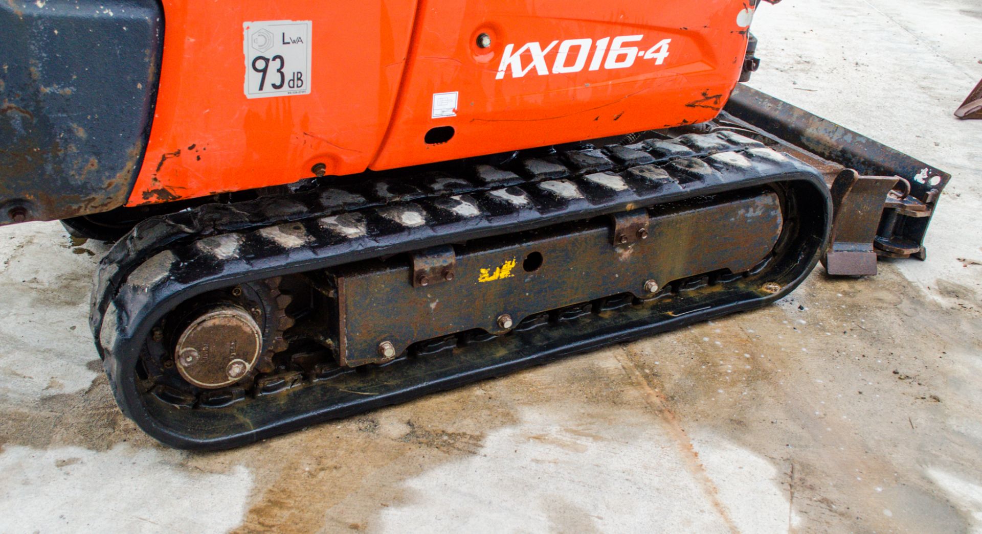 Kubota KX016-4 1.6 tonne rubber tracked mini excavator Year: 2014 S/N: 60967 Recorded Hours: 1819 - Image 10 of 21