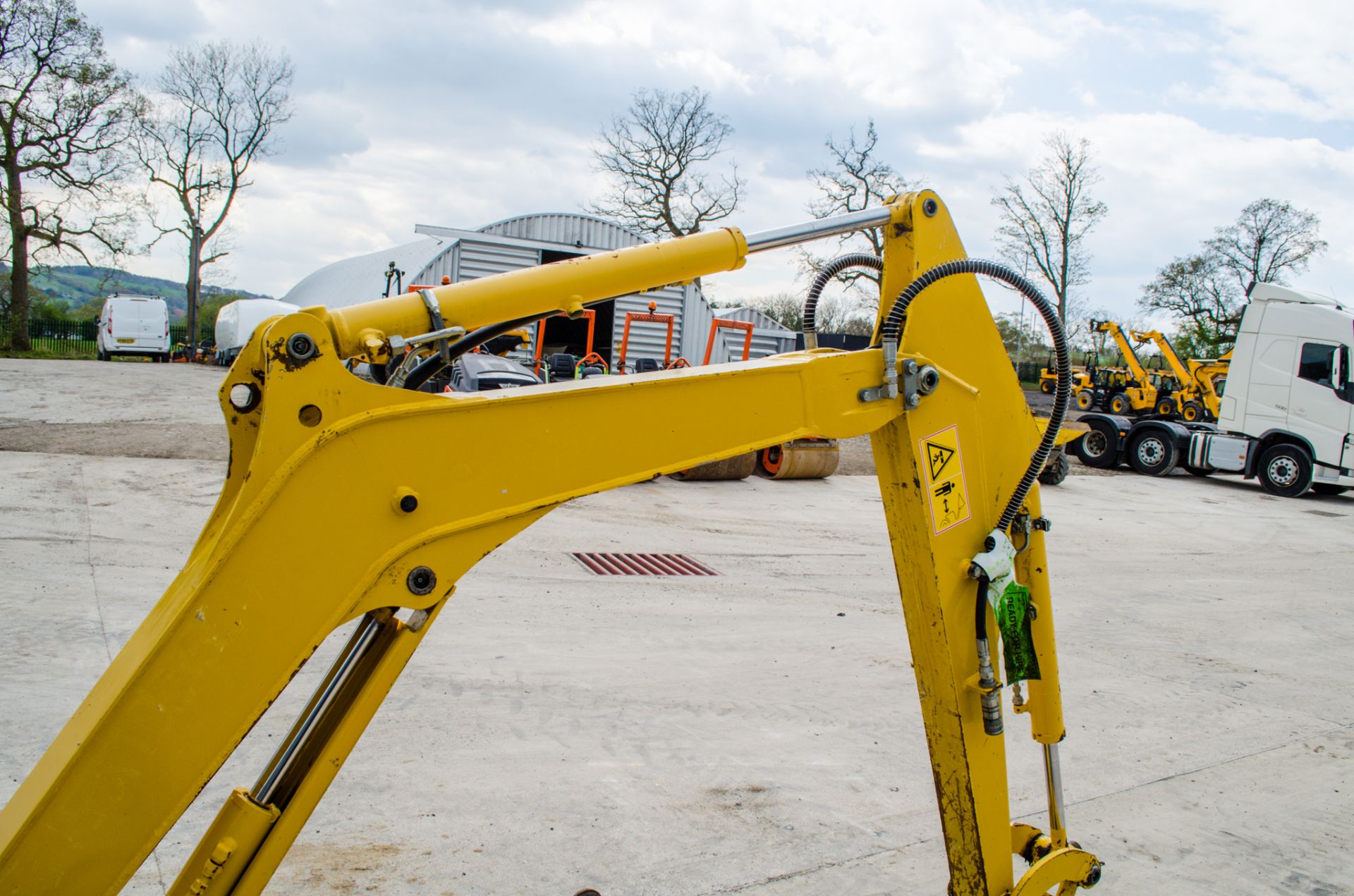 Komatsu  PC 14-R-3HS  1.7 tonne rubber tracked mini excavator Year: 2019  S/N: F50699 Recorded - Image 11 of 24