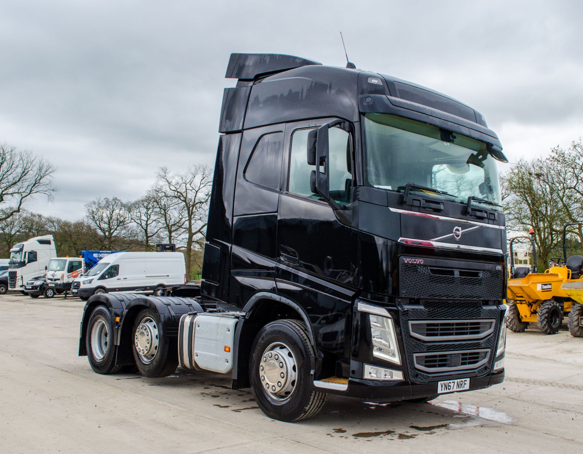 Volvo FH 500 Euro 6 6x2 tractor unit Registration Number: YN67 NRF Date of Registration: 01/11/ - Image 2 of 38