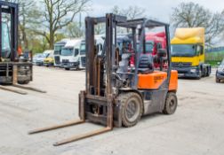 Doosan D30S-3 3 tonne diesel driven fork lift  Year: 2007 S/N: 4748 Recorded Hours: Not