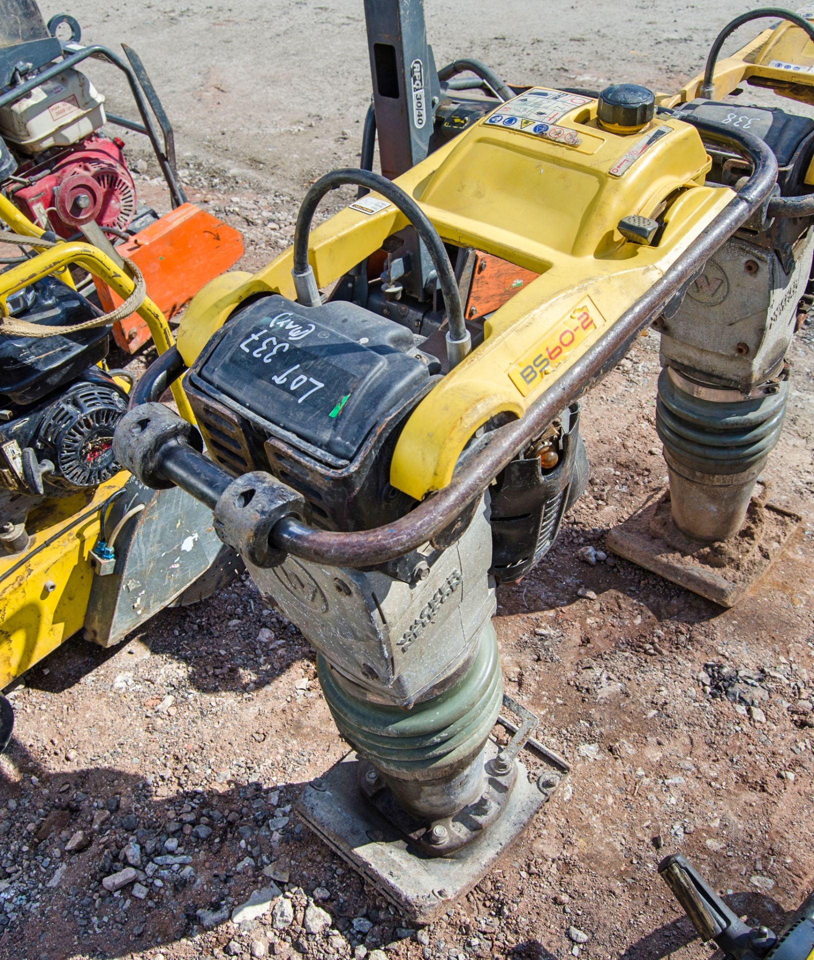 Wacker Neuson BS60-2 petrol driven trench rammer A825402 - Image 2 of 3