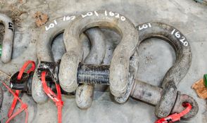 3 - 8.5 tonne steel shackles