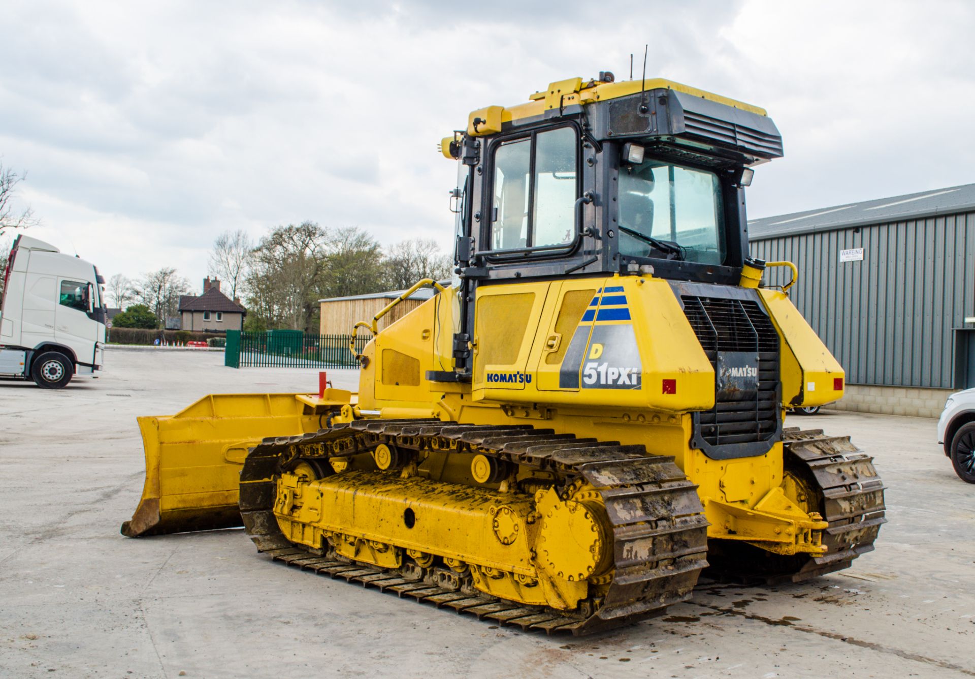 Komatsu D51PX1-22 22 tonne steel tracked dozer Year: 2014 S/N: B13802 Recorded Hours: 9221 - Image 4 of 21