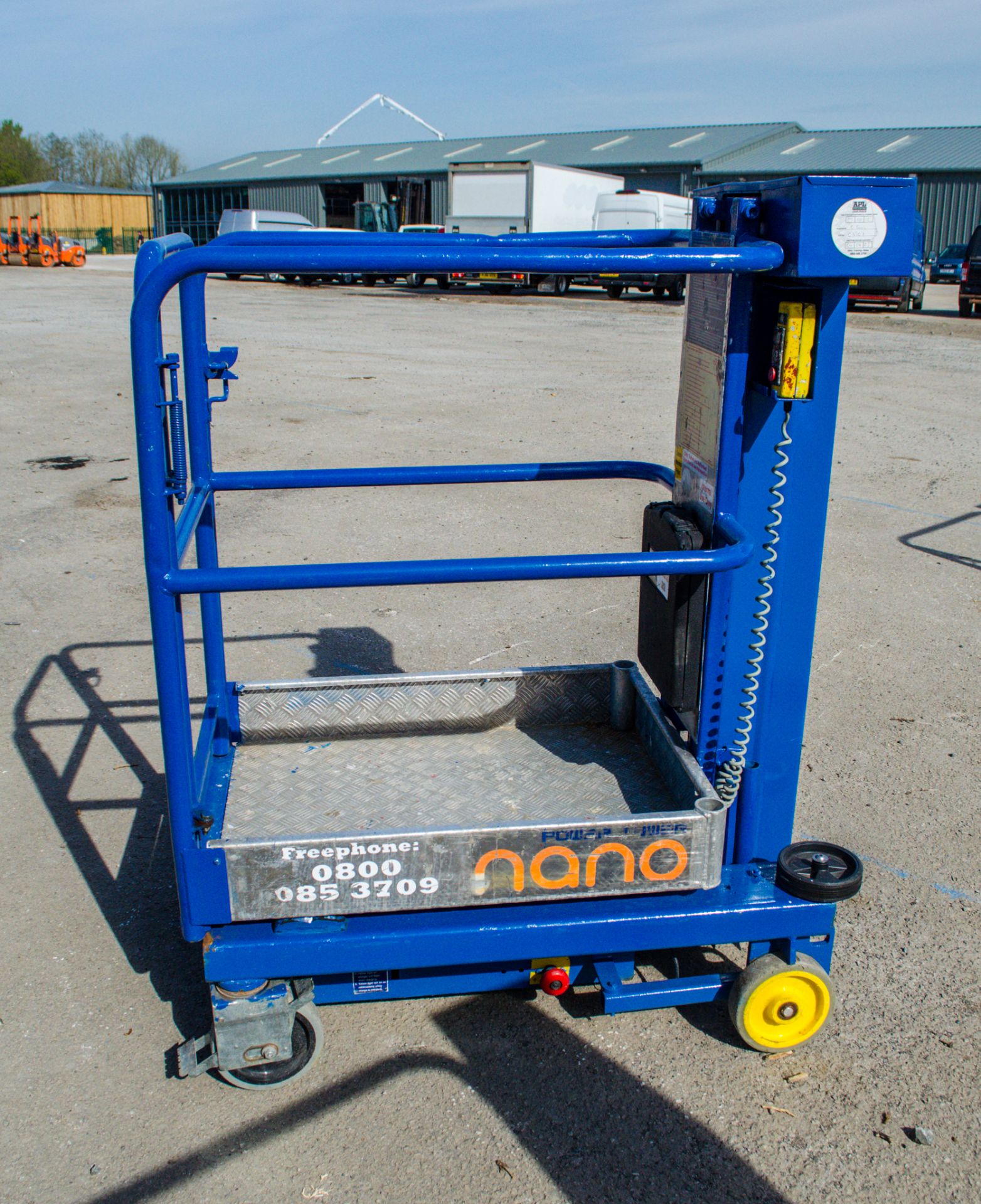 Power Tower Nano SP battery electric vertical mast access platform Nano-17 - Image 5 of 9