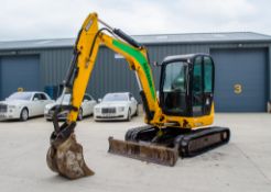 JCB 8055 RTS 5.5 tonne rubber tracked midi excavator Year: 2014 S/N: 2060692 Recorded Hours: 3770