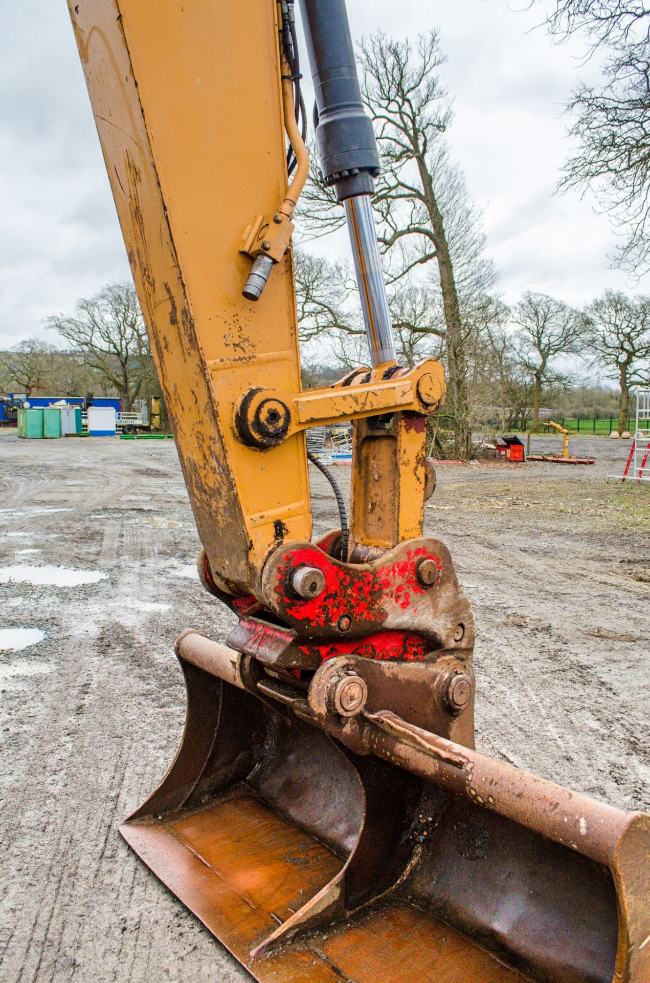 Case CX210C 21 tonne steel tracked excavator Year: 2014 S/N: 6H1339 Recorded Hours: 9197 piped, - Image 16 of 27