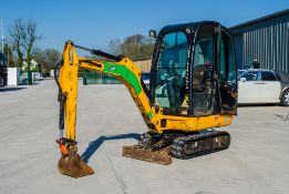 JCB 8018 CTS 1.8 tonne rubber tracked excavator Year: 2017 S/N: 2545634 Recorded Hours: 1575