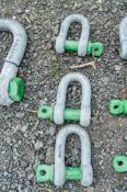 3 - 25 tonne shackles A842576, A842577, A842585