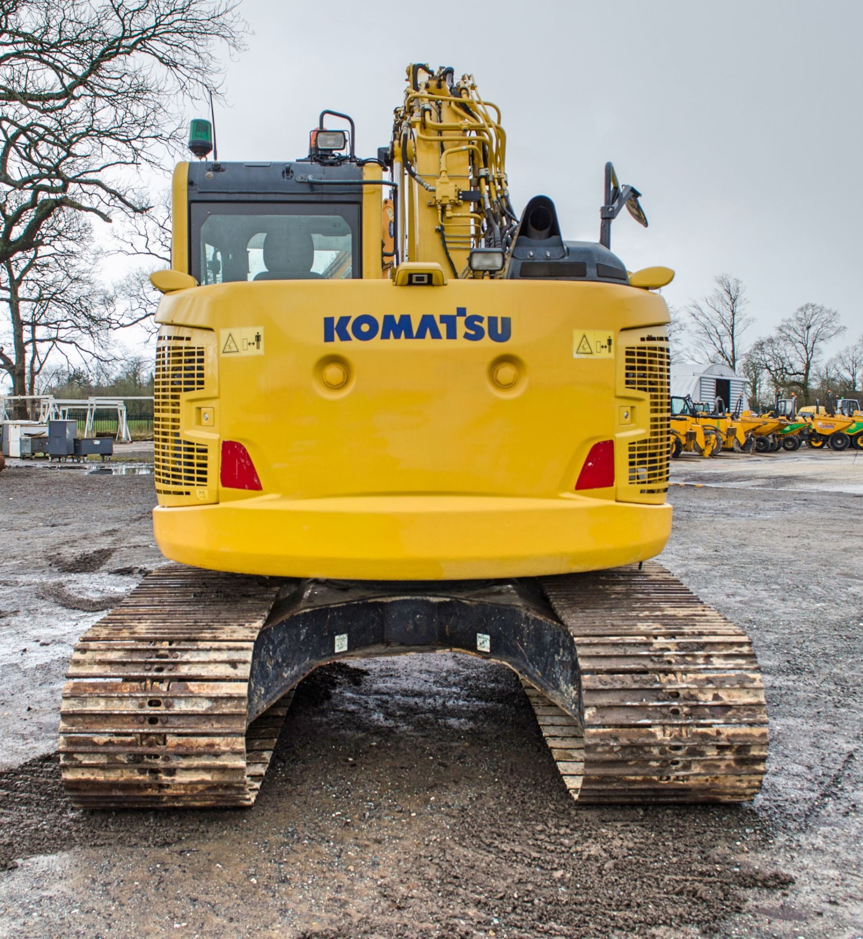 Komatsu PC138US-II 13 tonne steel tracked excavator Year: 2018 S/N: 50575 Recorded Hours: 5959 - Image 6 of 25