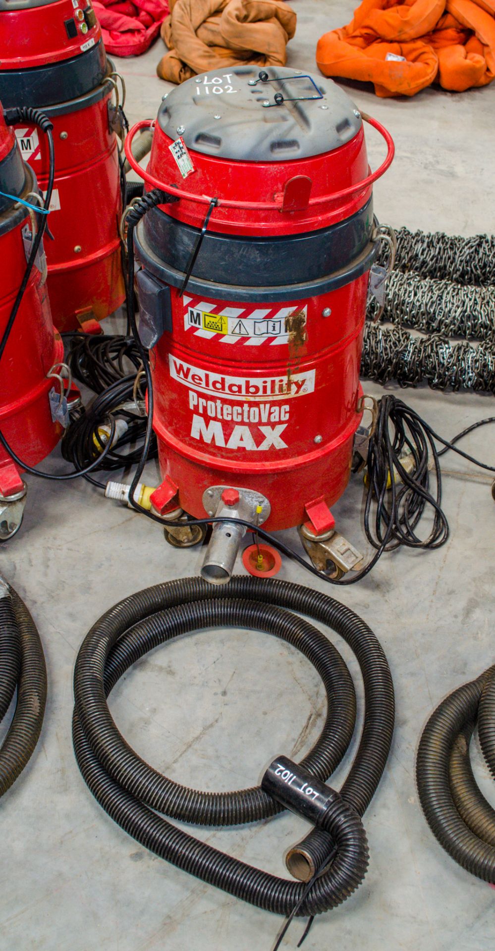Weldability Protecto Vac Max 110v welding fume vacuum c/w hose A1085035