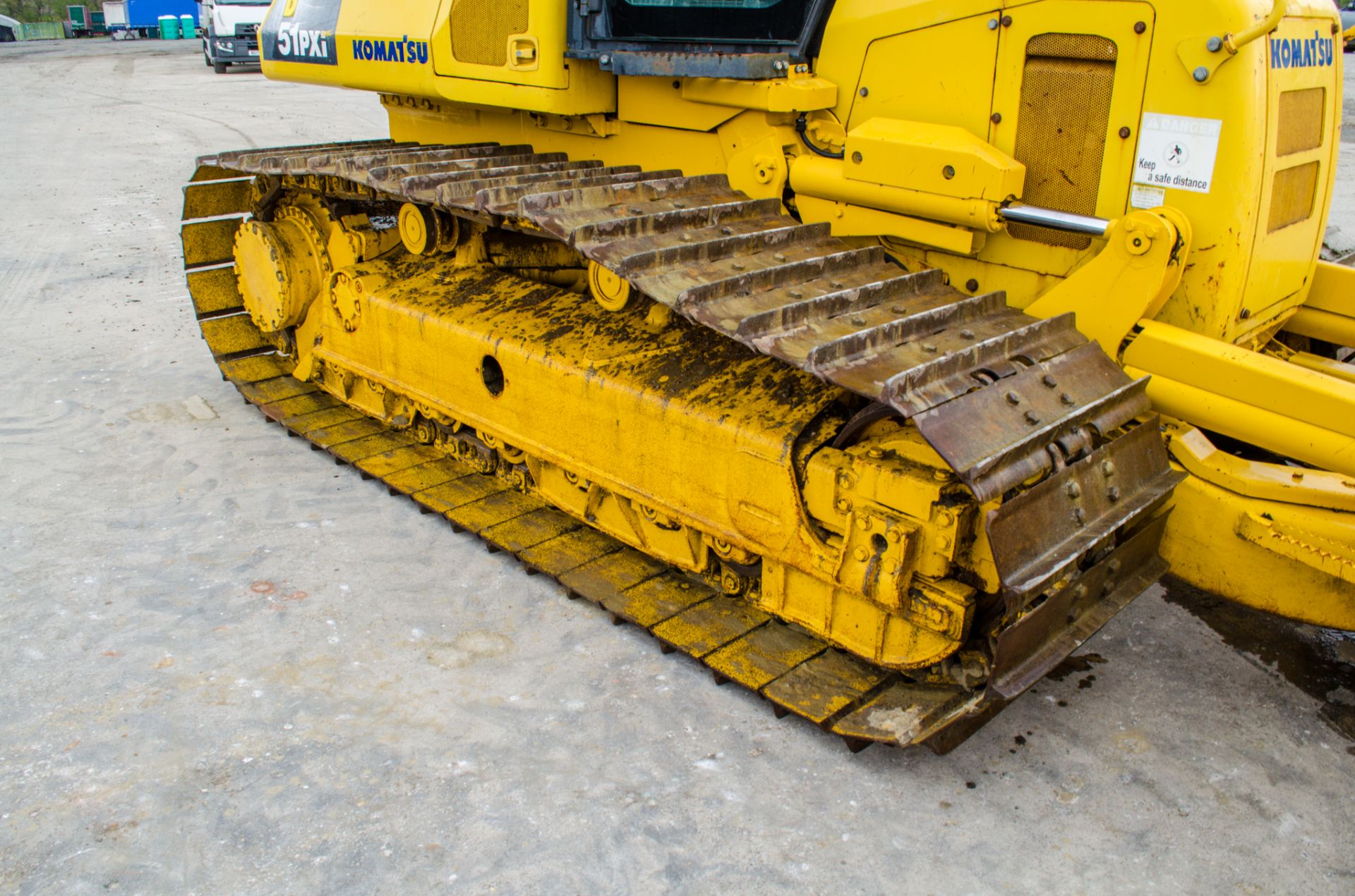 Komatsu D51PX1-22 22 tonne steel tracked dozer Year: 2014 S/N: B13802 Recorded Hours: 9221 - Image 10 of 21