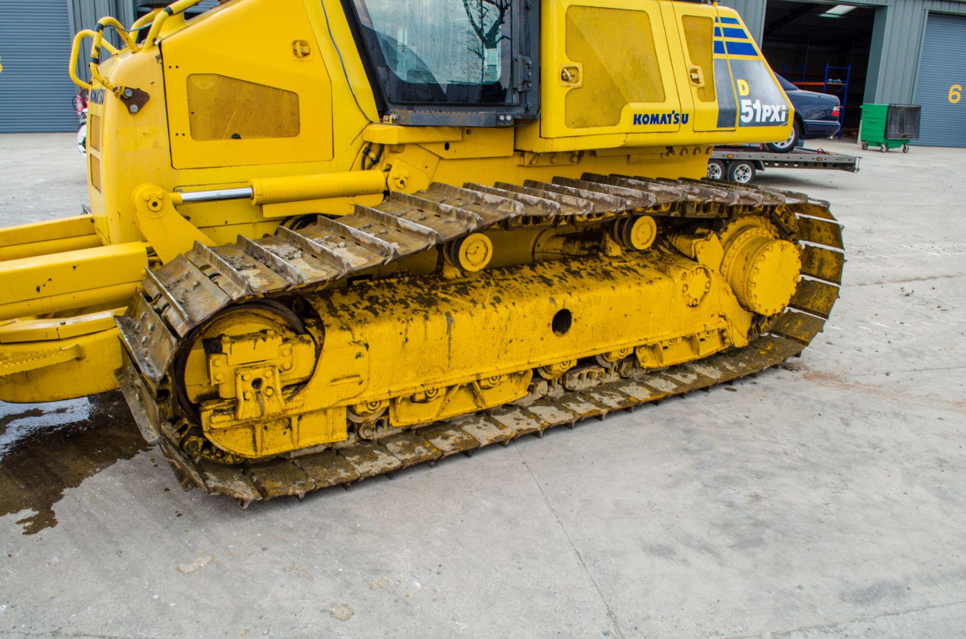 Komatsu D51PX1-22 22 tonne steel tracked dozer Year: 2014 S/N: B13802 Recorded Hours: 9221 - Image 9 of 21