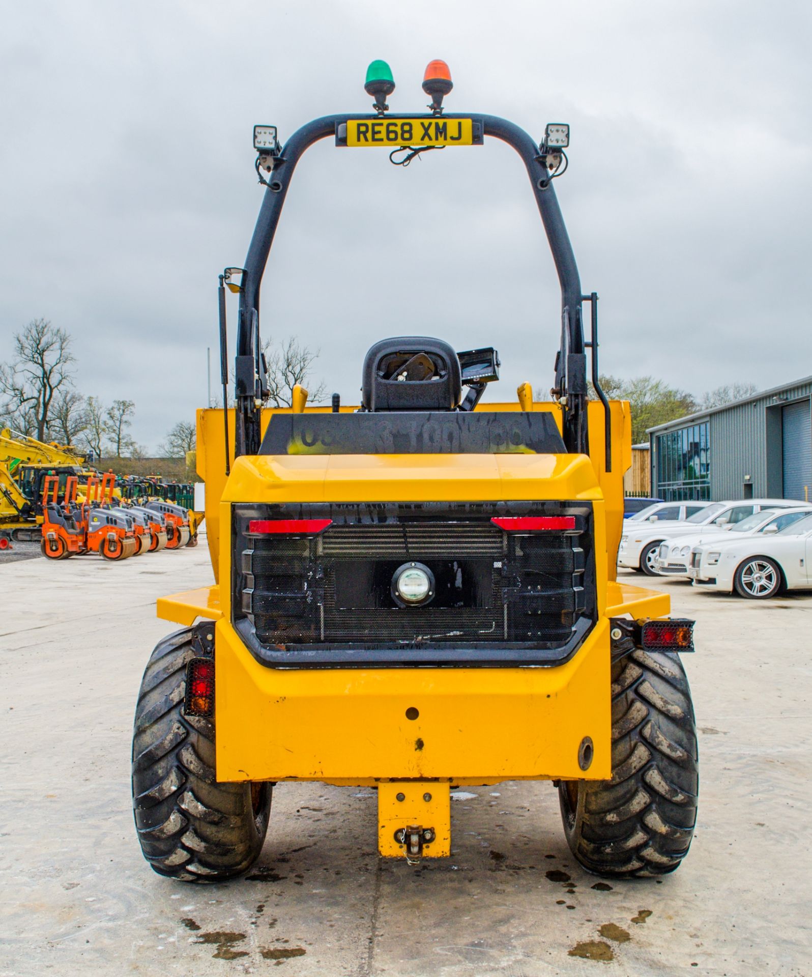 JCB 9FT 9 tonne straight skip dumper  Year: 2018 S/N: 2780319 Recorded Hours: 2120 c/w camera system - Image 6 of 24