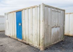 18 ft x 9 ft steel anti vandal welfare site unit Comprising of: canteen area, drying room,