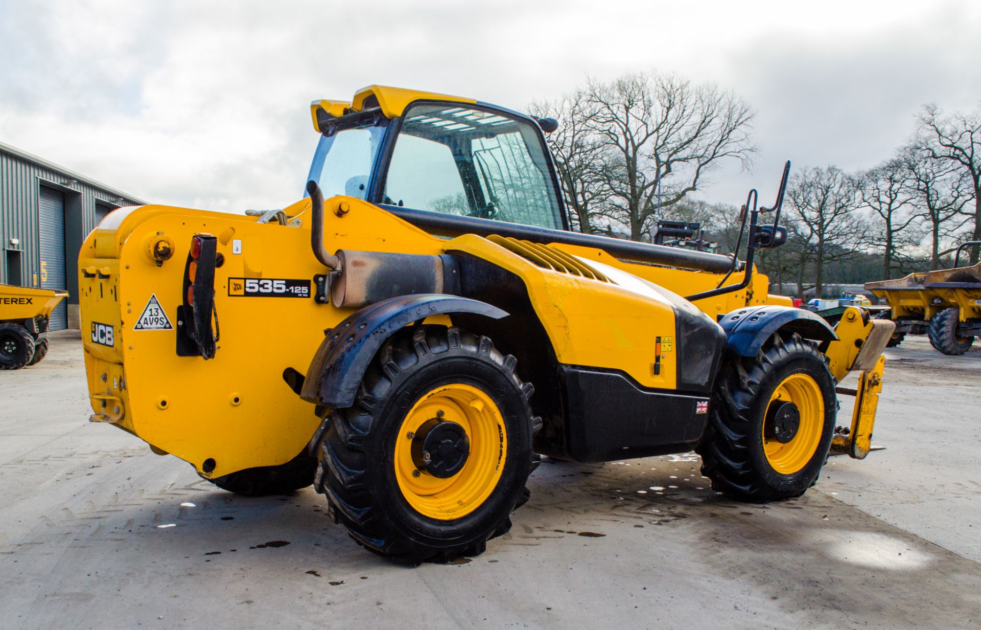 JCB 535-125 12.5 metre telescopic handler Year: 2019 S/N: 2786618 Recorded Hours: 4314 c/w air - Image 3 of 24