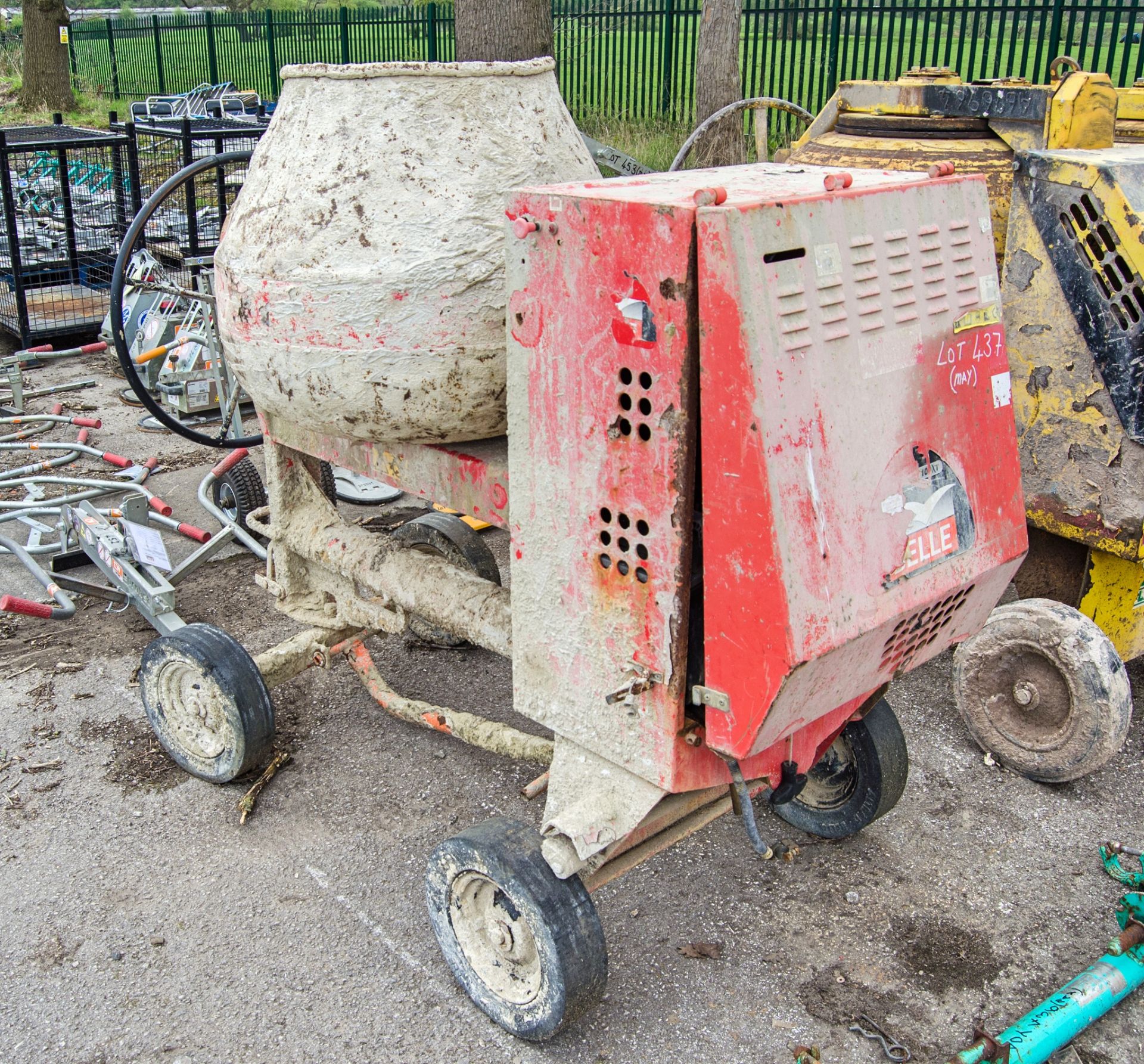 Belle 100XT diesel driven site mixer 14105134