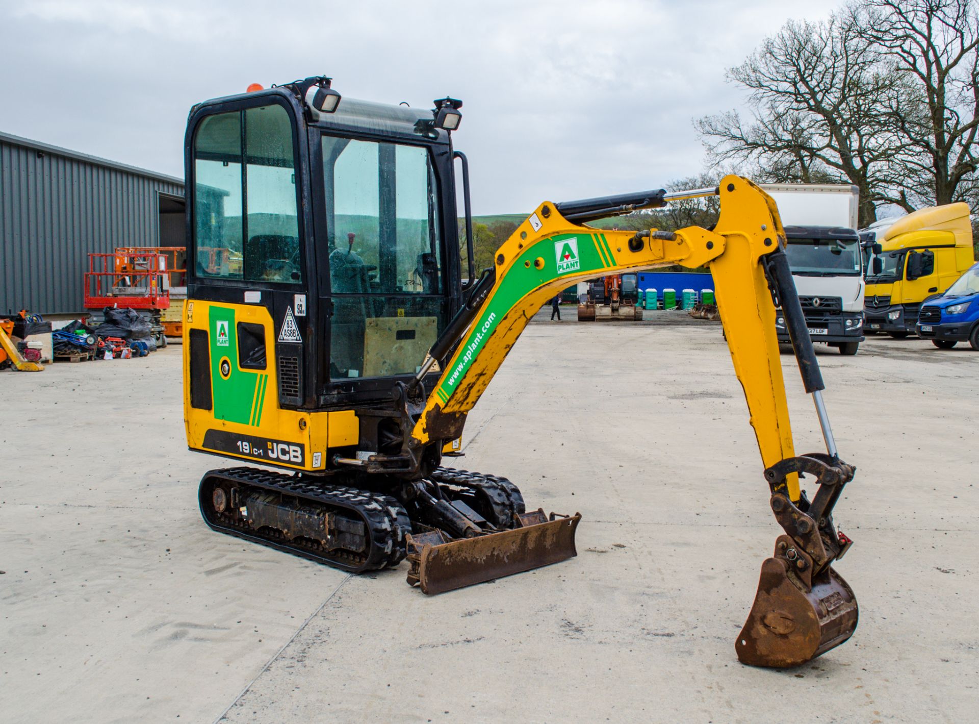 JCB 19C-1 1.9 tonne rubber tracked mini excavator Year: 2018 S/N: 2492584 Recorded Hours: 1711 - Image 2 of 21