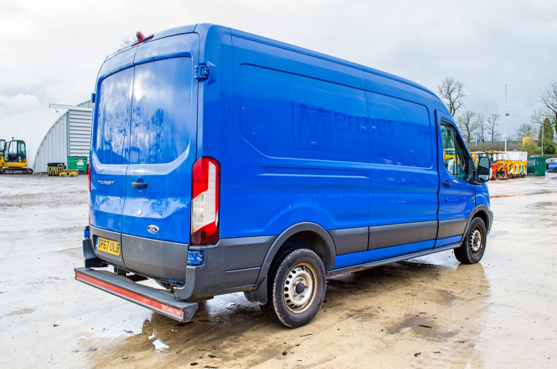 Ford Transit 350 FWD 2.0 TDCI 130 LWB medium roof panel van Registration Number: SP67 ULB Date of - Image 3 of 30