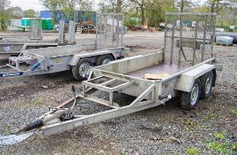 Indespension 8ft x 4ft tandem axle plant trailer A741294
