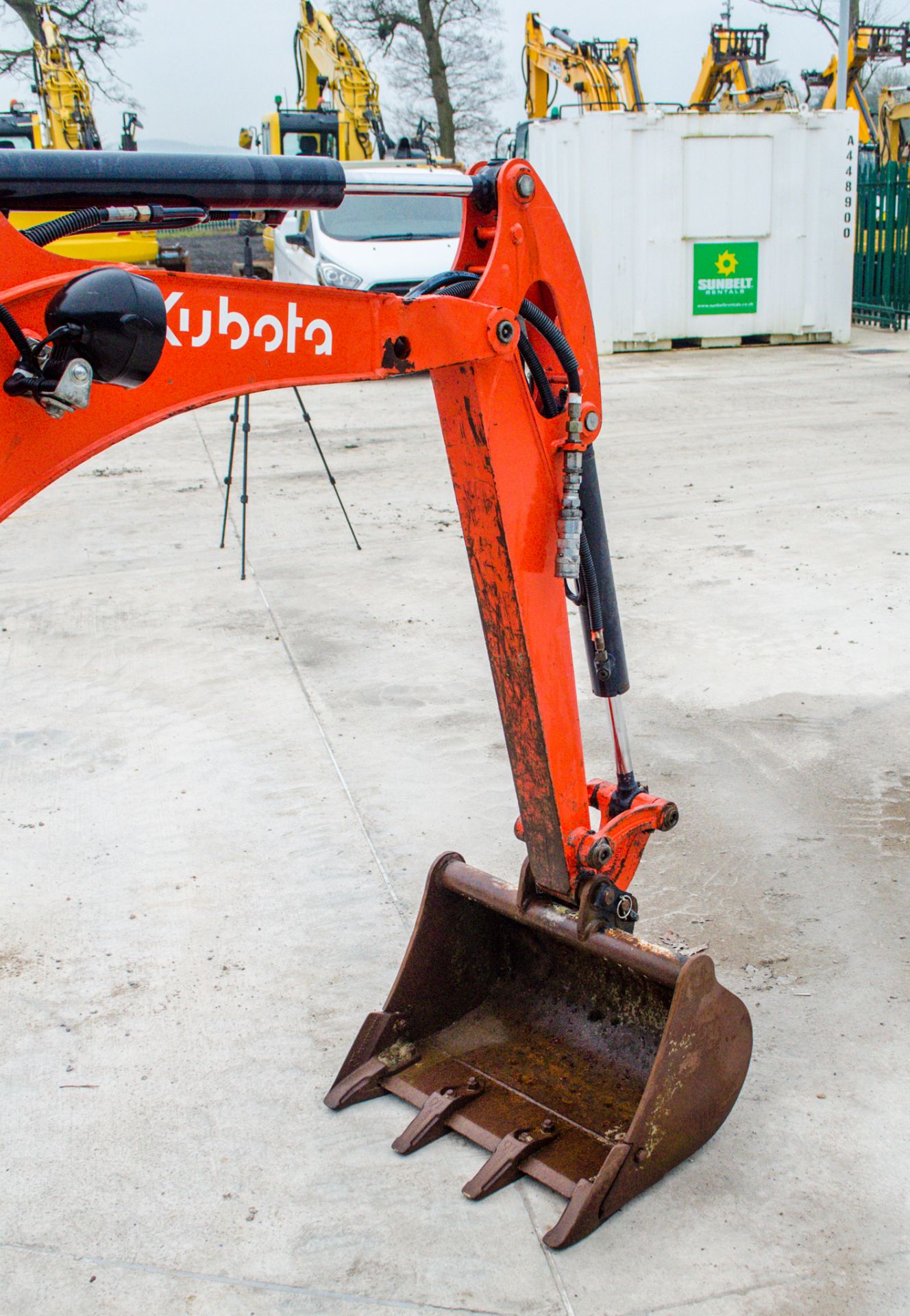 Kubota KX016-4 1.6 tonne rubber tracked mini excavator Year: 2014 S/N: 60967 Recorded Hours: 1819 - Image 12 of 21