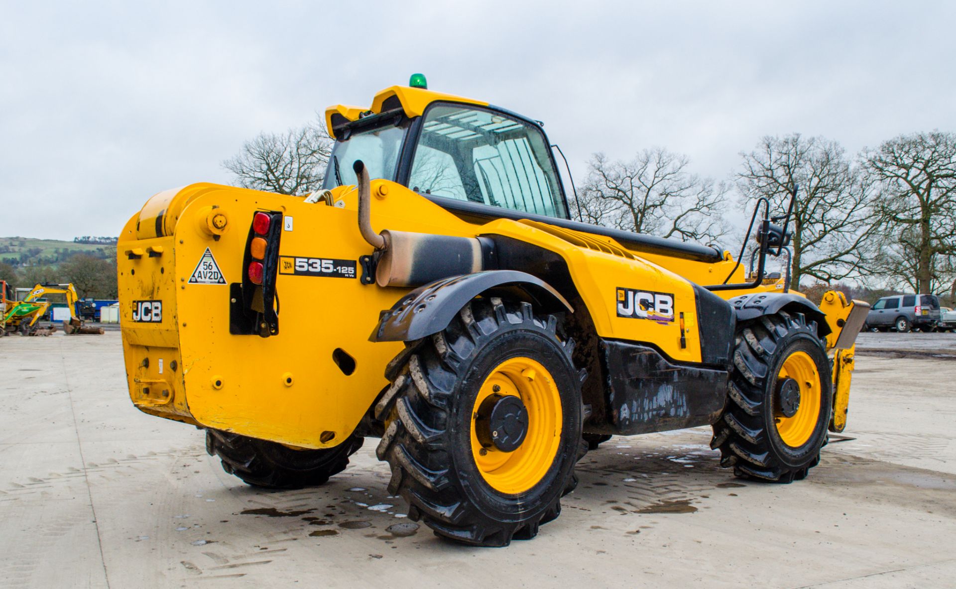 JCB 535-125 12.5 metre telescopic handler Year: 2018 S/N: 2732872 Recorded Hours: 4539 c/w air - Image 3 of 24