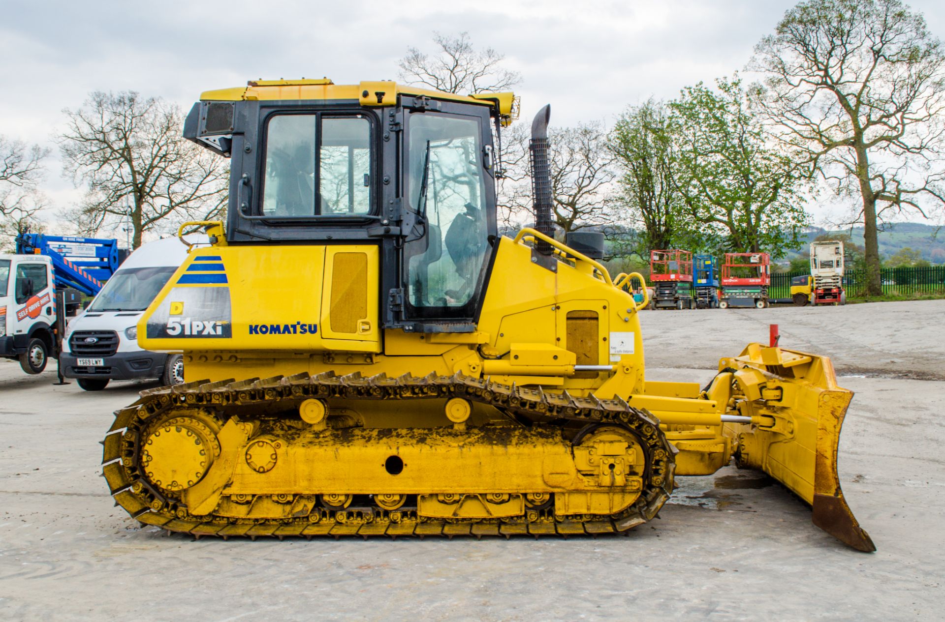 Komatsu D51PX1-22 22 tonne steel tracked dozer Year: 2014 S/N: B13802 Recorded Hours: 9221 - Image 7 of 21