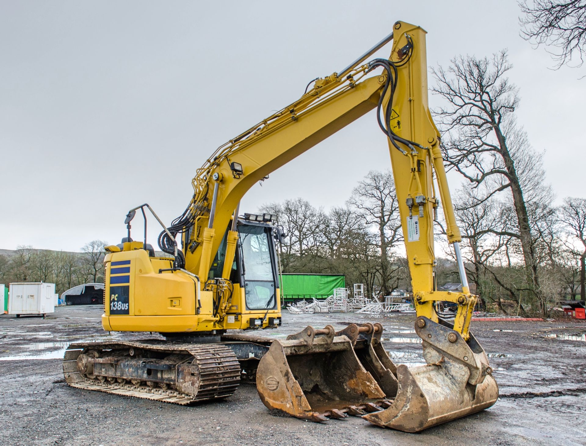 Komatsu PC138US-II 13 tonne steel tracked excavator Year: 2018 S/N: 50575 Recorded Hours: 5959 - Image 2 of 25