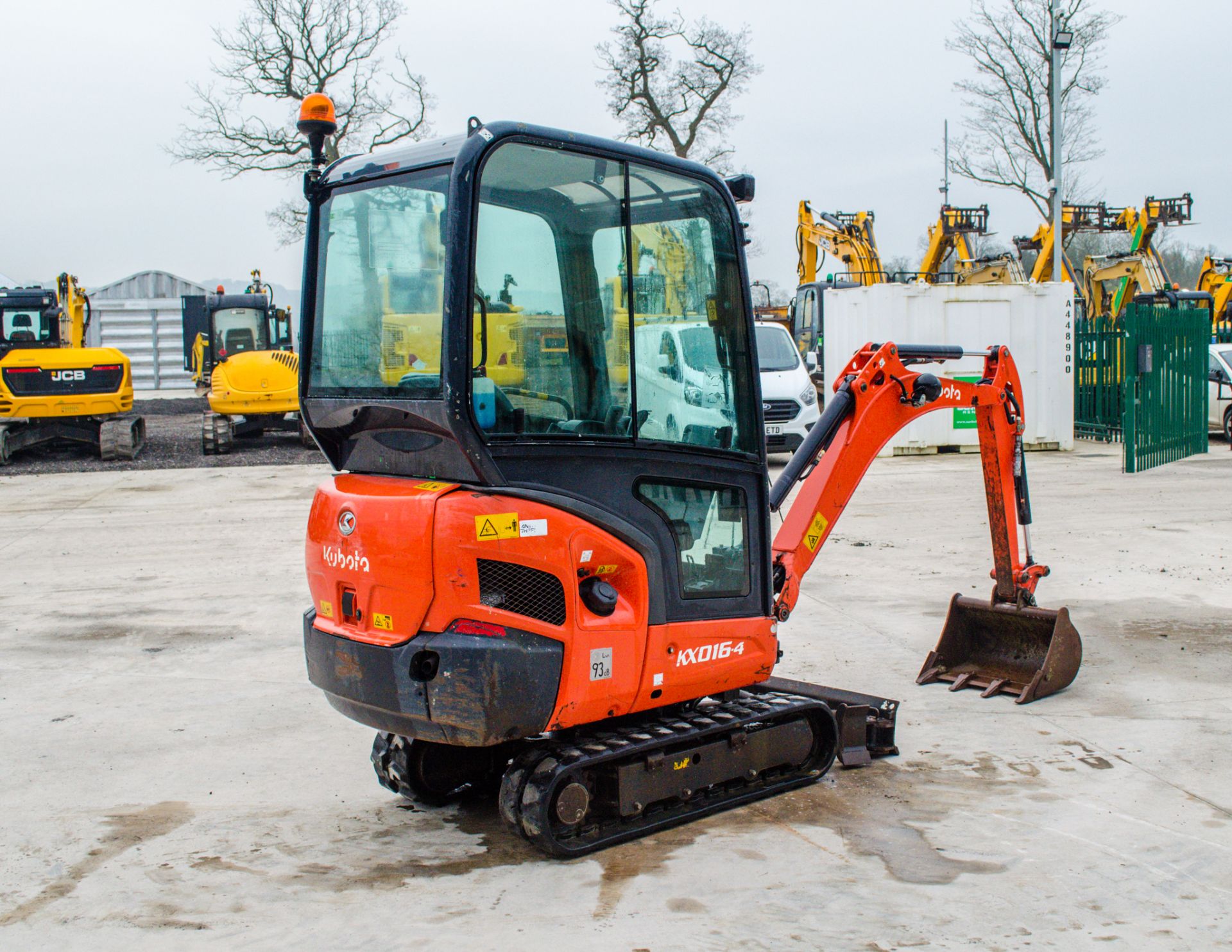 Kubota KX016-4 1.6 tonne rubber tracked mini excavator Year: 2014 S/N: 60967 Recorded Hours: 1819 - Image 3 of 21