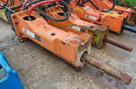 Epiroc EC120T hydraulic breaker to suit 15-26 tonne excavator Year: 2018 S/N: DEQ181882 c/w