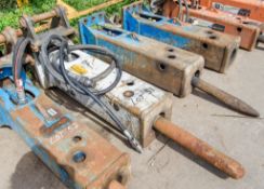 Construction Tools RX6 hydraulic breaker to suit 5-9 tonne excavator Year: 2019 S/N: BES120678 c/w