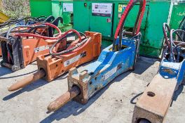Epiroc MB750 hydraulic breaker to suit 13-18 tonne excavator Year: 2018 S/N: DEQ171801 c/w EuroFab