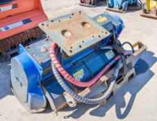 CGA Ricambi LS7 1300R hydraulic mulching head to suit 13-25 tonne excavator Year: 2019 S/N: