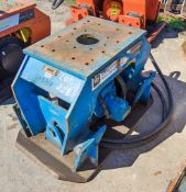 Hydraulic compactor plate to suit 13-22 tonne excavator SH638 ** No headstock **