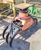 Hydraulic log grapple to suit 9-14 tonne excavator SH1990 ** No headstock **