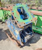 Trevi Benne 3v hydraulic log grapple to suit 9-14 tonne excavator SH326 ** No headstock **