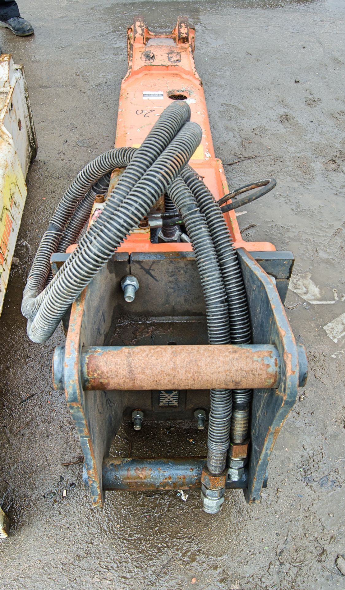 Construction Tools RX14L hydraulic breaker to suit 13-18 tonne excavator Year: 2019 S/N: DEQ191642 - Image 4 of 4