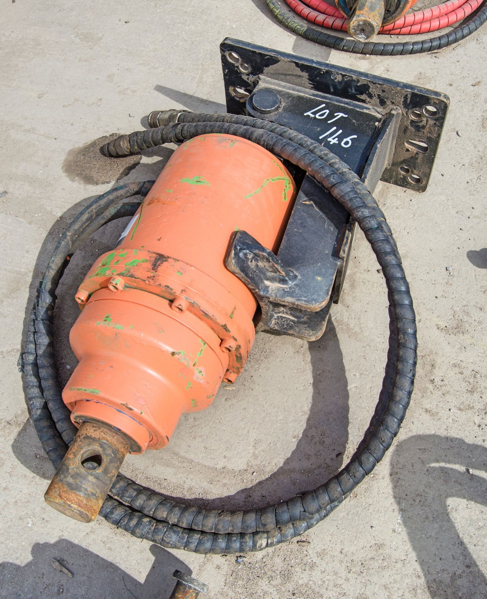 Hydraulic 65mm round drive auger drive unit ** No headstock **